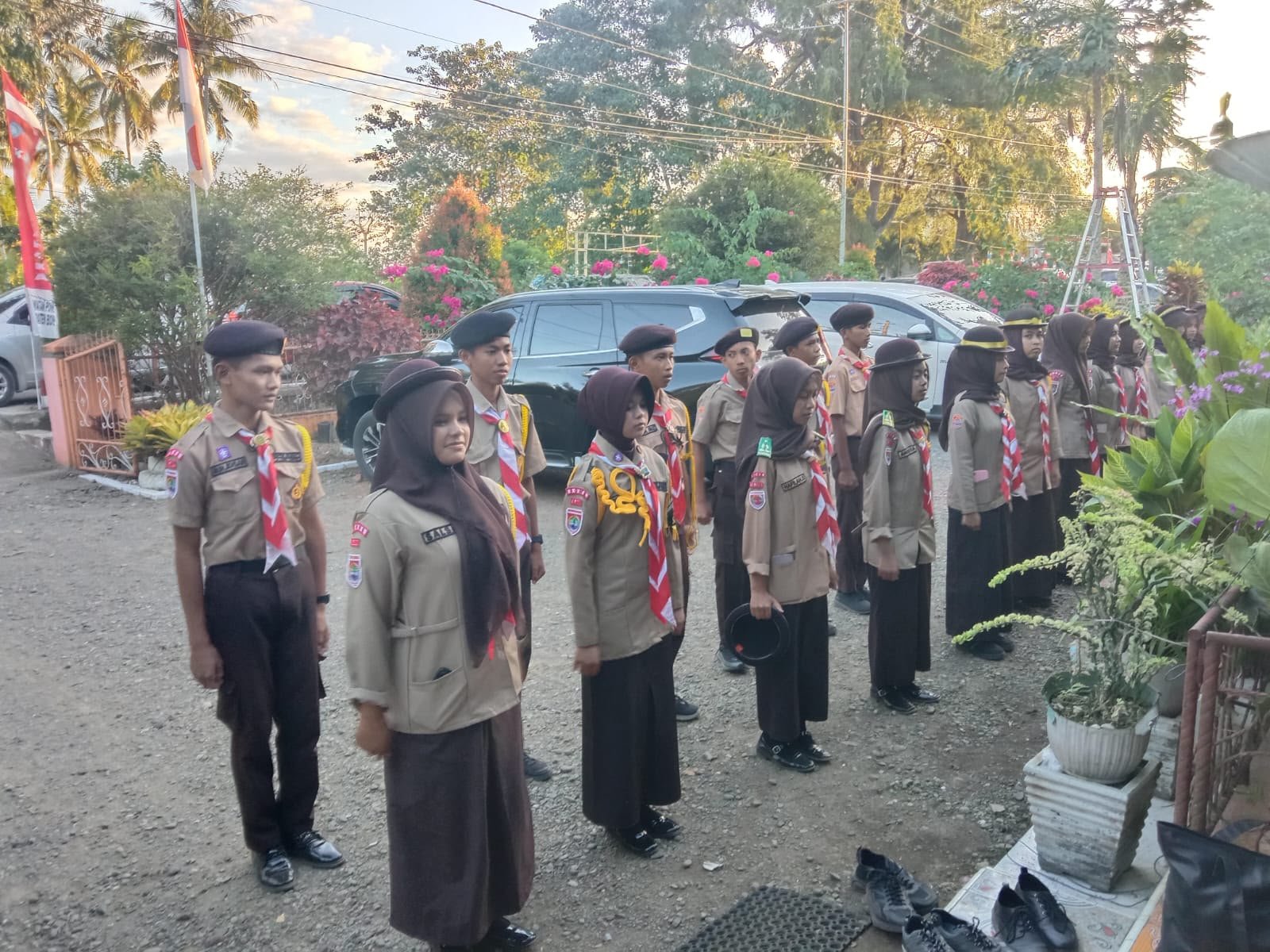 Pramuka SMAN 5 Bone Siap Ikuti Kemah Lingkungan, Semangat Menuju Adiwiyata Mandiri 2026