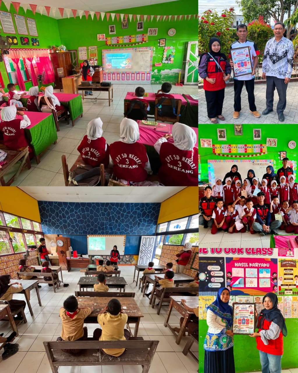 Tingkatkan Kesadaran Gizi Anak, Mahasiswa KKN Unhas Edukasi Siswa SD tentang Pentingnya Konsumsi Ikan