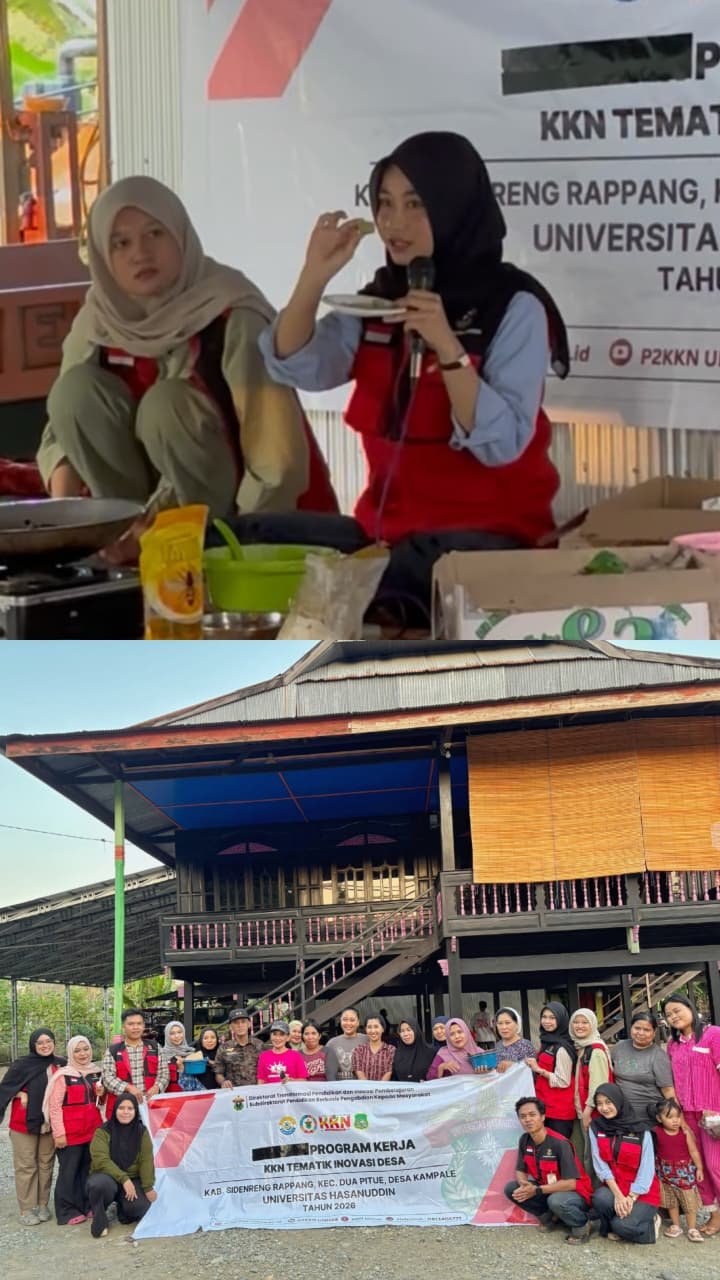 Mahasiswa KKN-T Universitas Hasanuddin Dorong Pemanfaatan Potensi Lokal Melalui Pelatihan Pembuatan Nugget Ikan Nila Daun Kelor di Desa Kampale