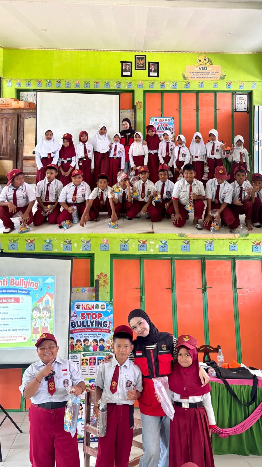 Mahasiswa KKN-T Inovasi Desa 116 Universitas Hasanuddin Gelar Edukasi Pencegahan Bullying bagi Siswa SD Negeri 13 Tanrutedong