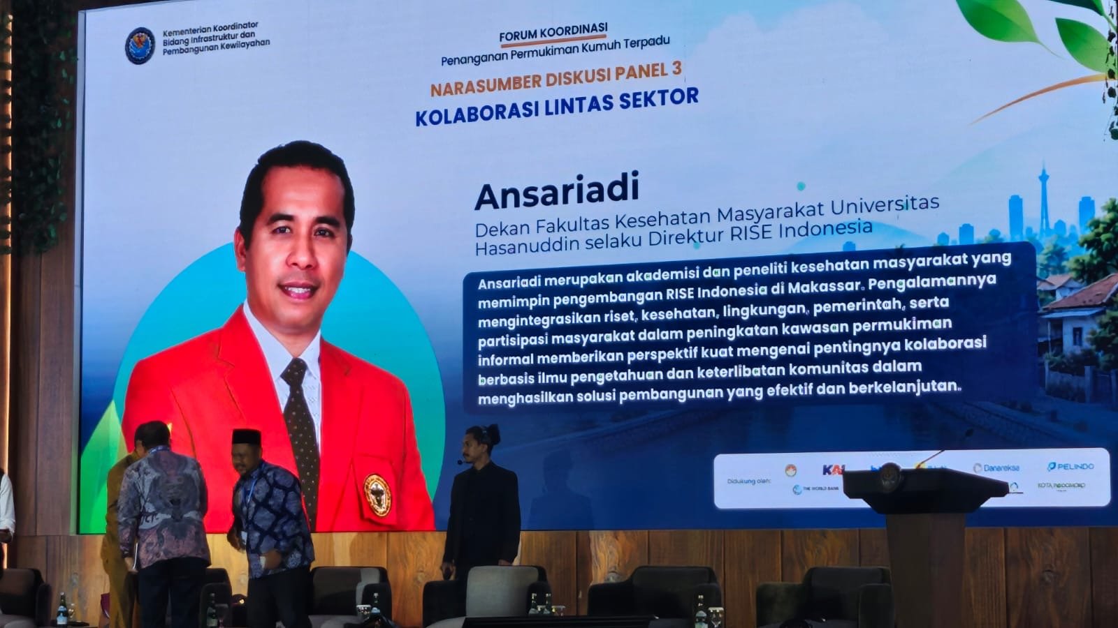 RISE Makassar Jadi Model Penataan Permukiman Kumuh Berkelanjutan